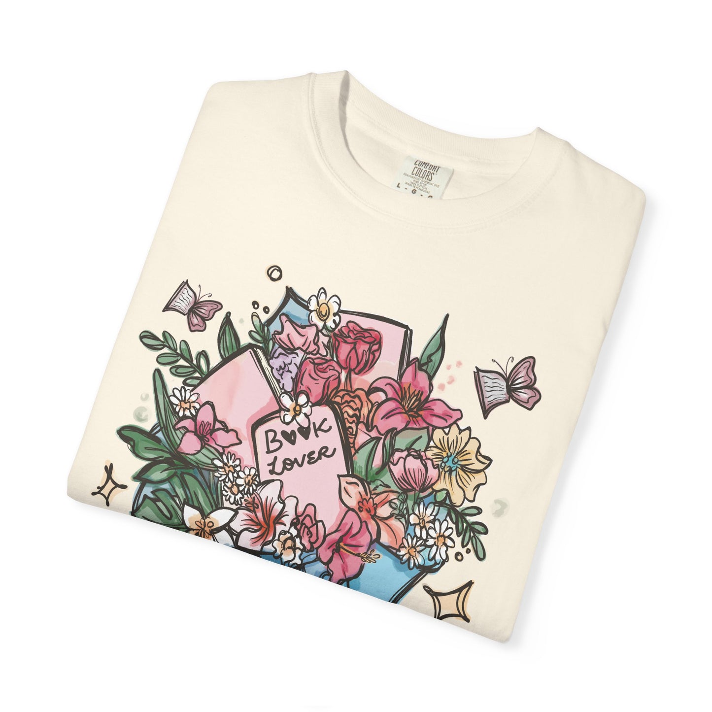 Book Bouquet Tee For Book Besties