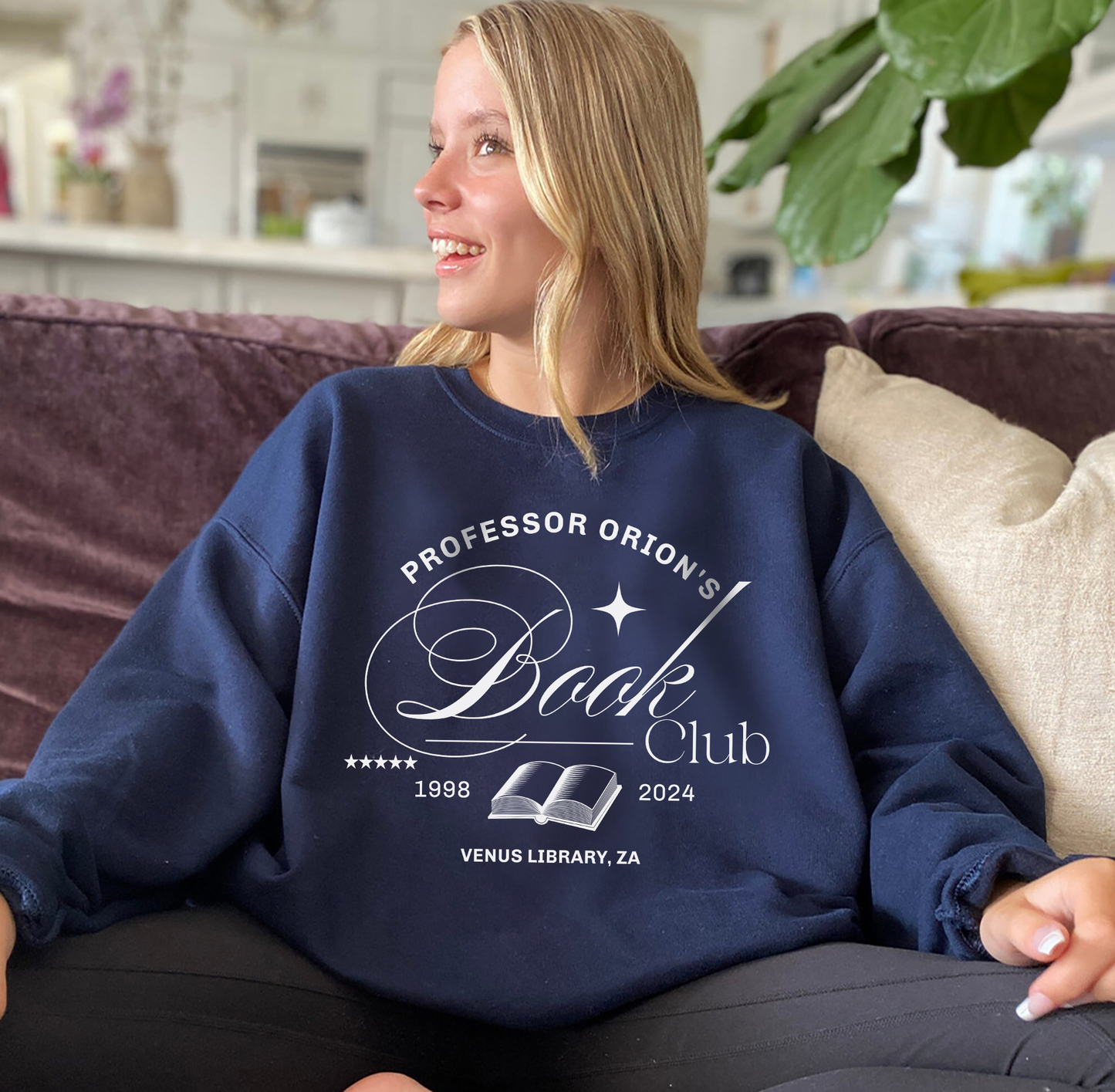 Professor Orion's Book Club Sweatshirt
