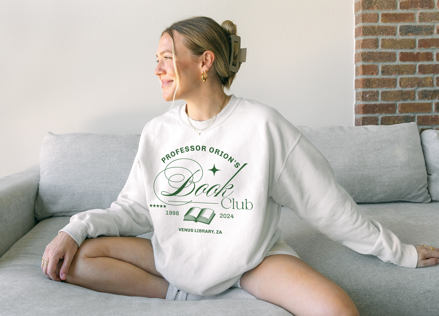 Professor Orion's Book Club Sweatshirt