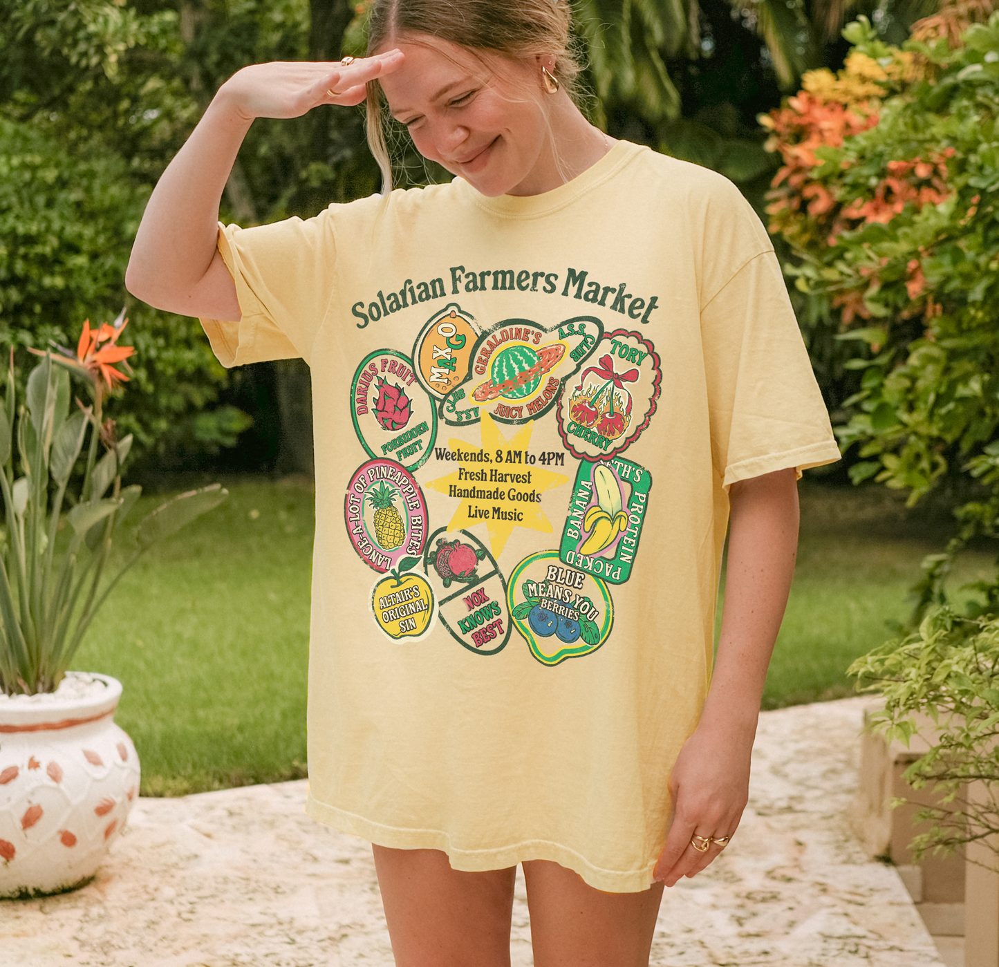 Zodiac Academy Fruit Shirt - Solaria Farmers Market