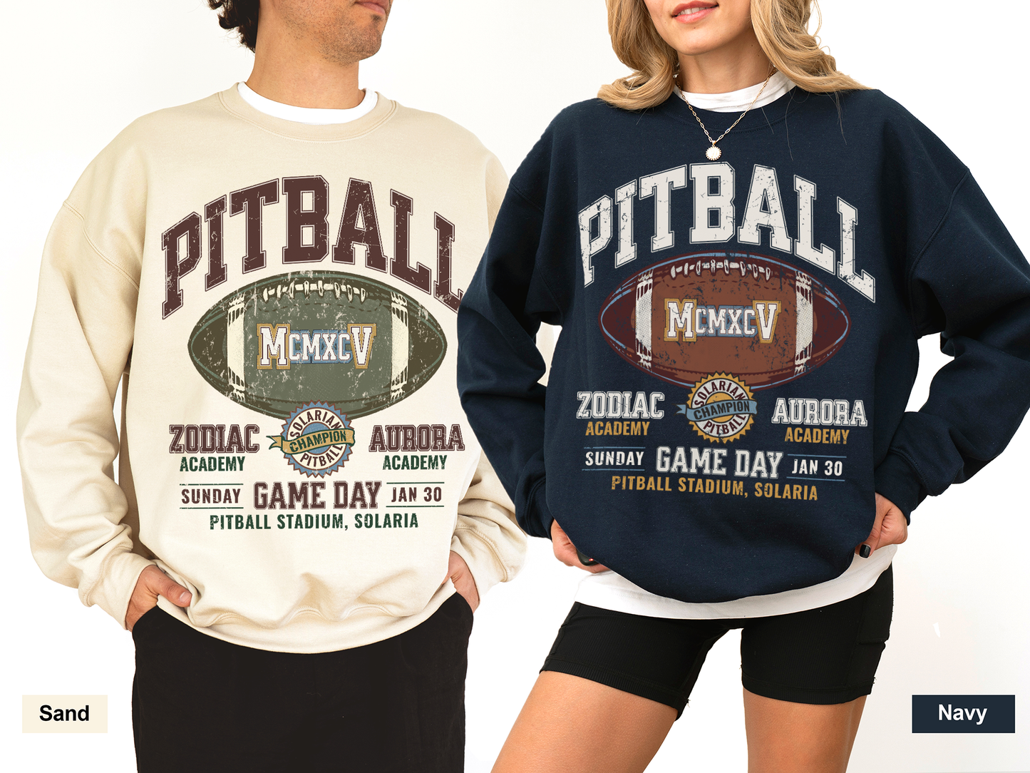 Pitball Game Day Sweatshirt - Zodiac Academy