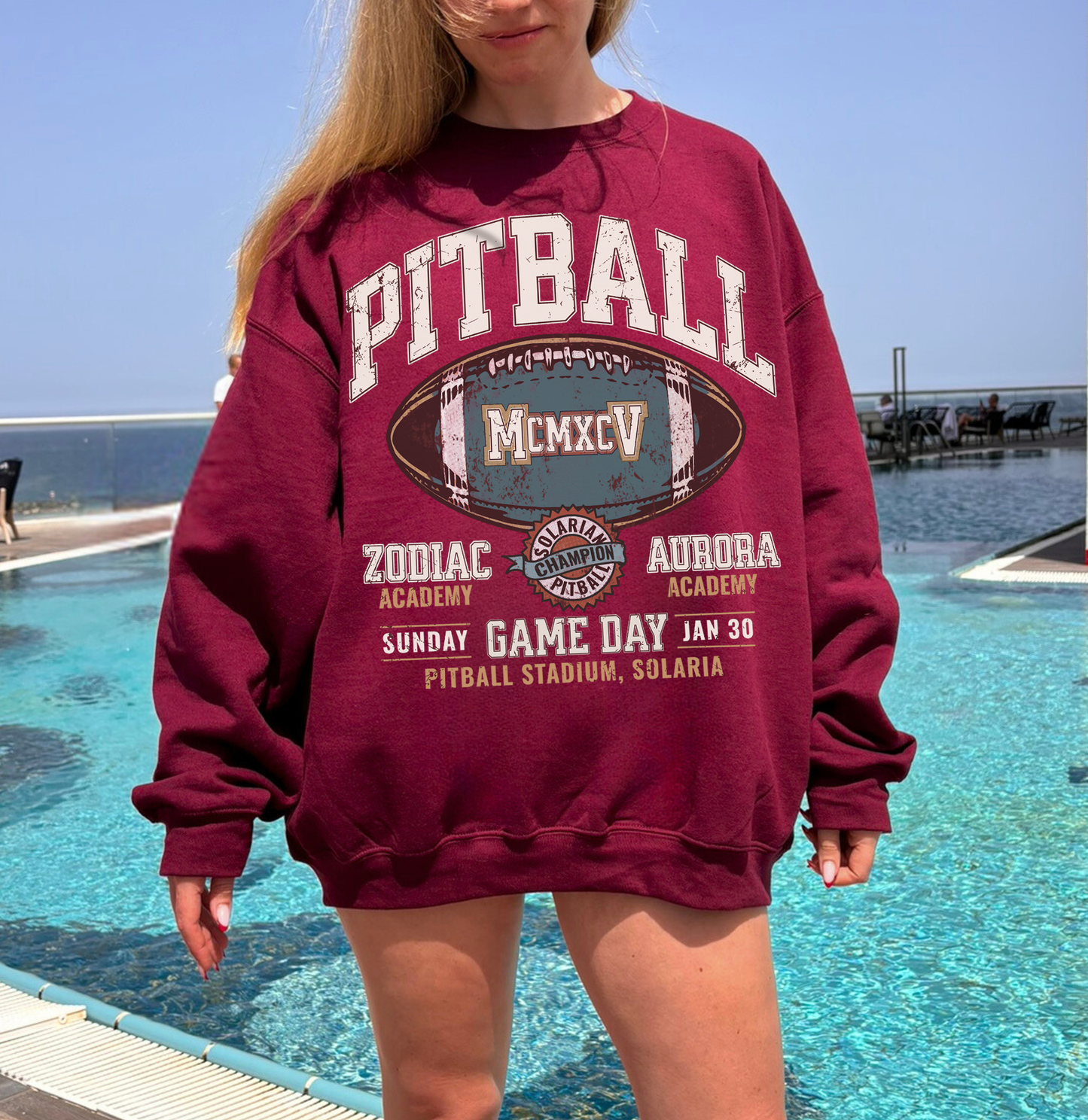 Pitball Game Day Sweatshirt - Zodiac Academy