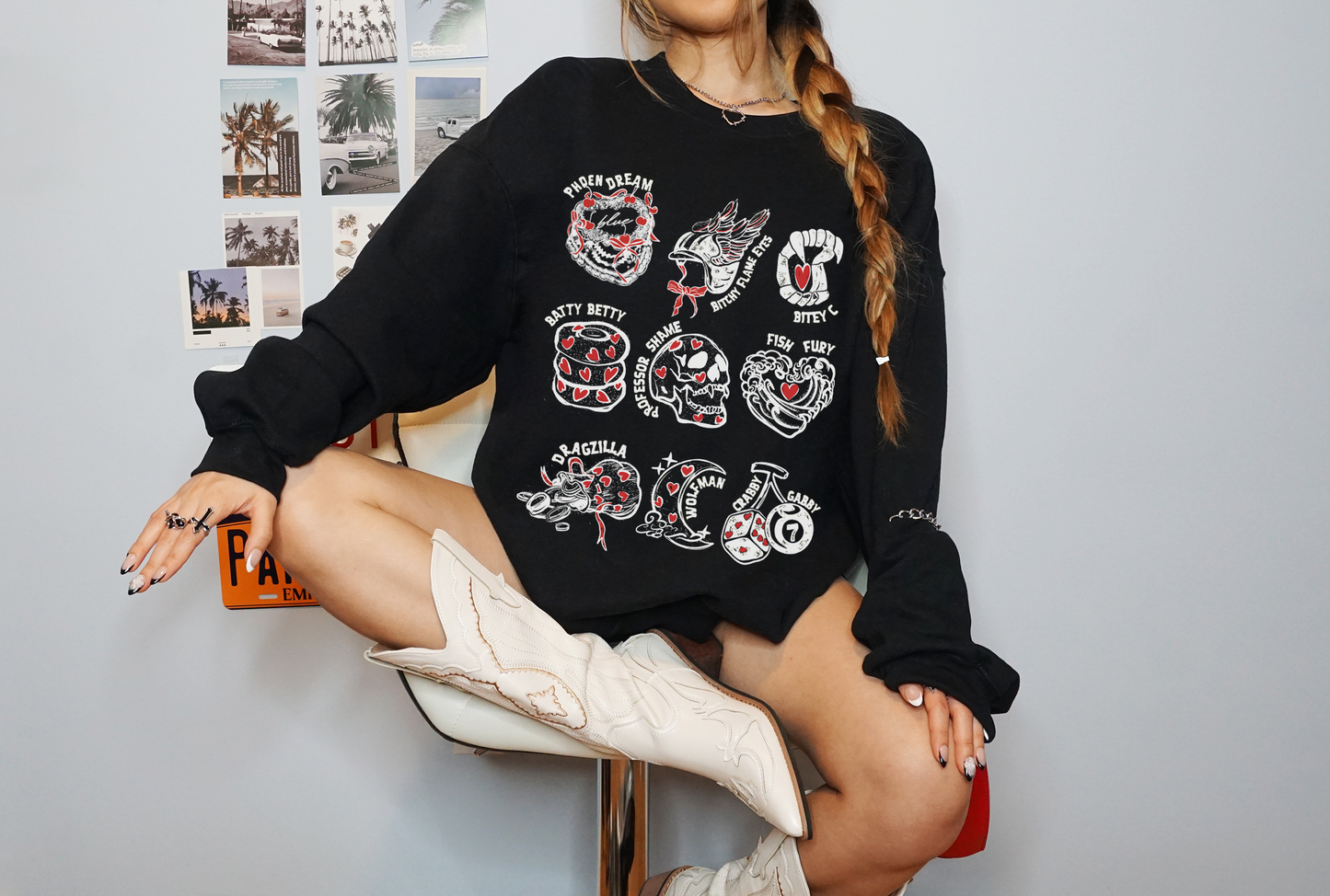 Zodiac Academy Character Nickname Sweatshirt