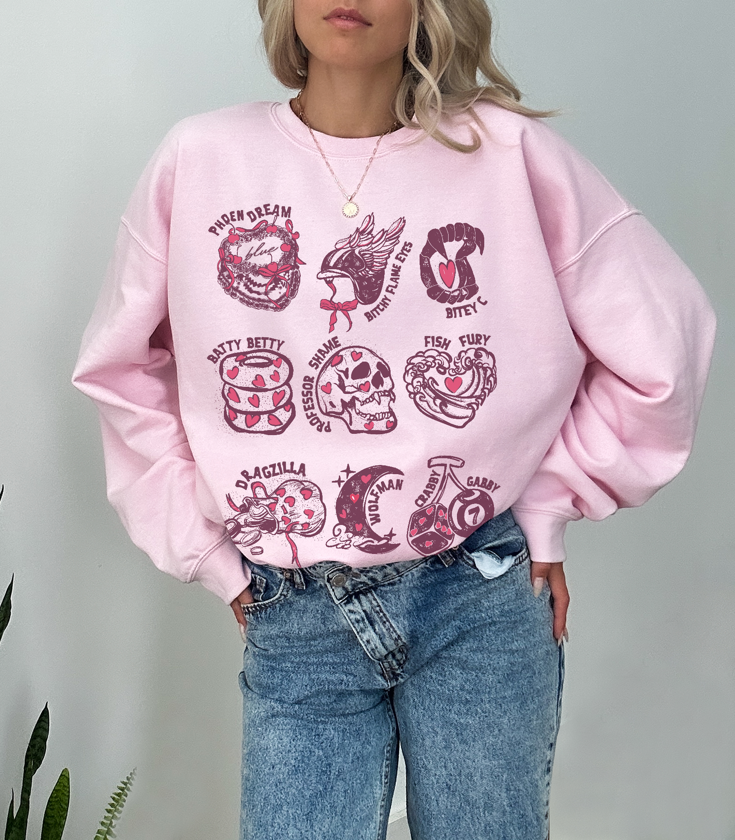 Zodiac Academy Character Nickname Sweatshirt
