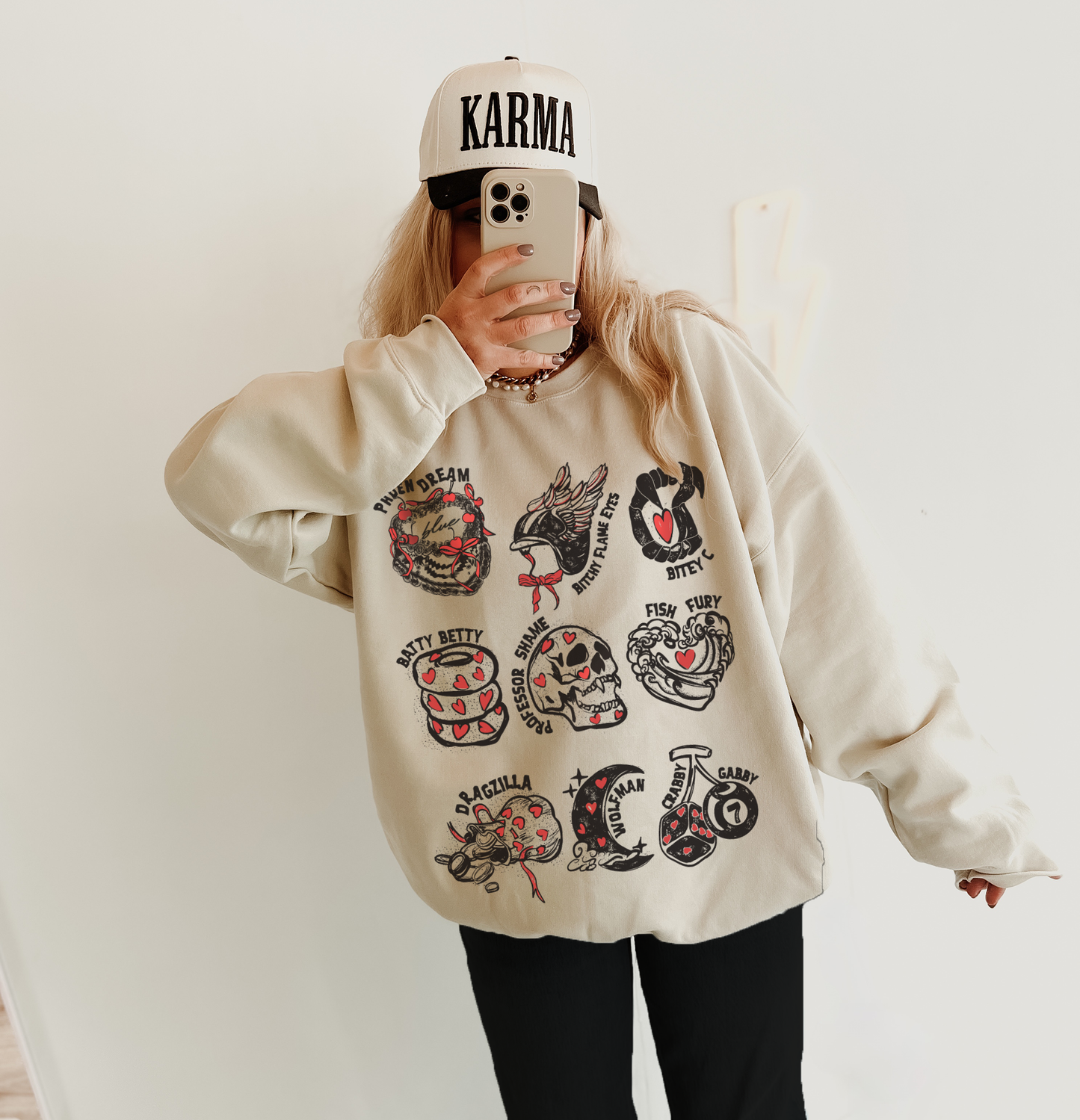 Zodiac Academy Character Nickname Sweatshirt