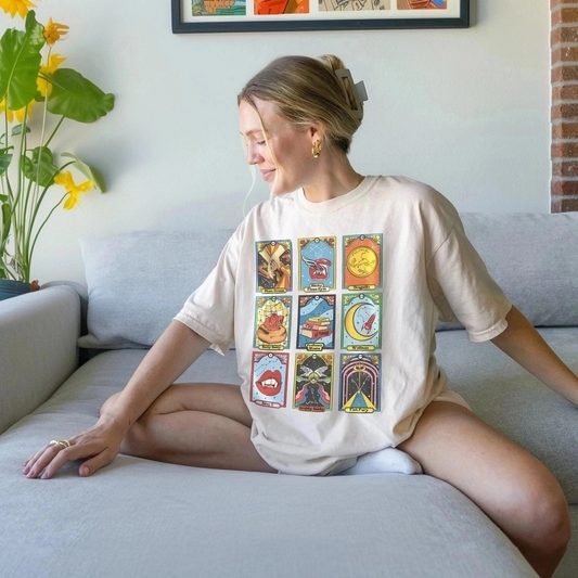 Zodiac Academy Character Nickname Shirt - Retro Tarot Card Art