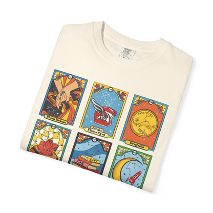 Zodiac Academy Character Nickname Shirt - Retro Tarot Card Art