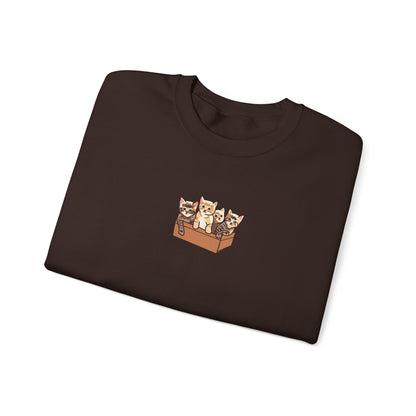 Support Your Local Street Cats Sweatshirt Cat Lover Sweater Black Cat Tuxedo Cat Calico Tabby Cat Sweatshirt Tell Your Cat I sad psps Kitten