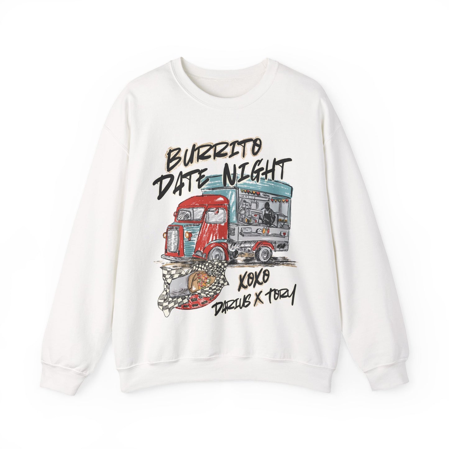 Burrito Date Night Sweatshirt - Darius X Tory [NEW!]