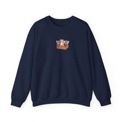 Support Your Local Street Cats Sweatshirt Cat Lover Sweater Black Cat Tuxedo Cat Calico Tabby Cat Sweatshirt Tell Your Cat I sad psps Kitten