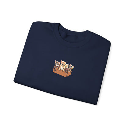 Support Your Local Street Cats Sweatshirt Cat Lover Sweater Black Cat Tuxedo Cat Calico Tabby Cat Sweatshirt Tell Your Cat I sad psps Kitten
