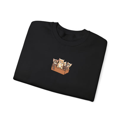 Support Your Local Street Cats Sweatshirt Cat Lover Sweater Black Cat Tuxedo Cat Calico Tabby Cat Sweatshirt Tell Your Cat I sad psps Kitten