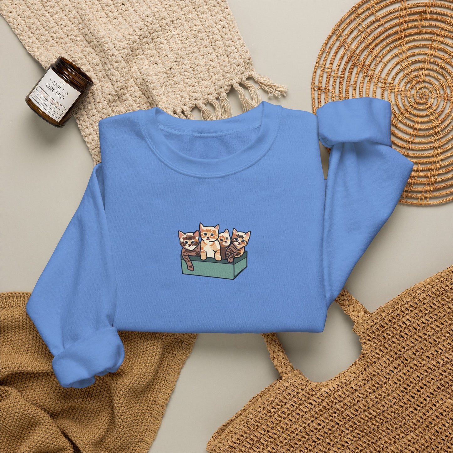 Support Your Local Street Cats Sweatshirt Cat Lover Sweater Black Cat Tuxedo Cat Calico Tabby Cat Sweatshirt Tell Your Cat I sad psps Kitten