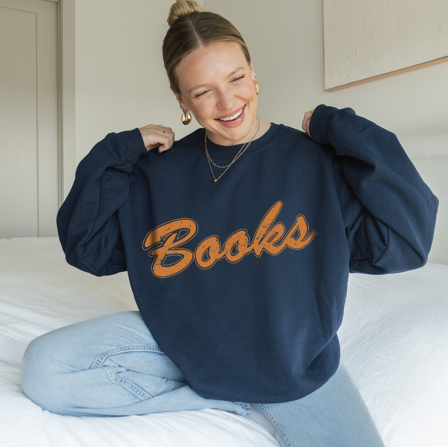 90s Style Books Sweatshirt