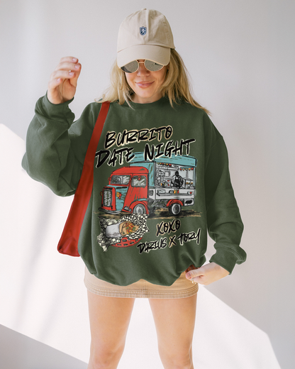 Burrito Date Night Sweatshirt - Darius X Tory [NEW!]
