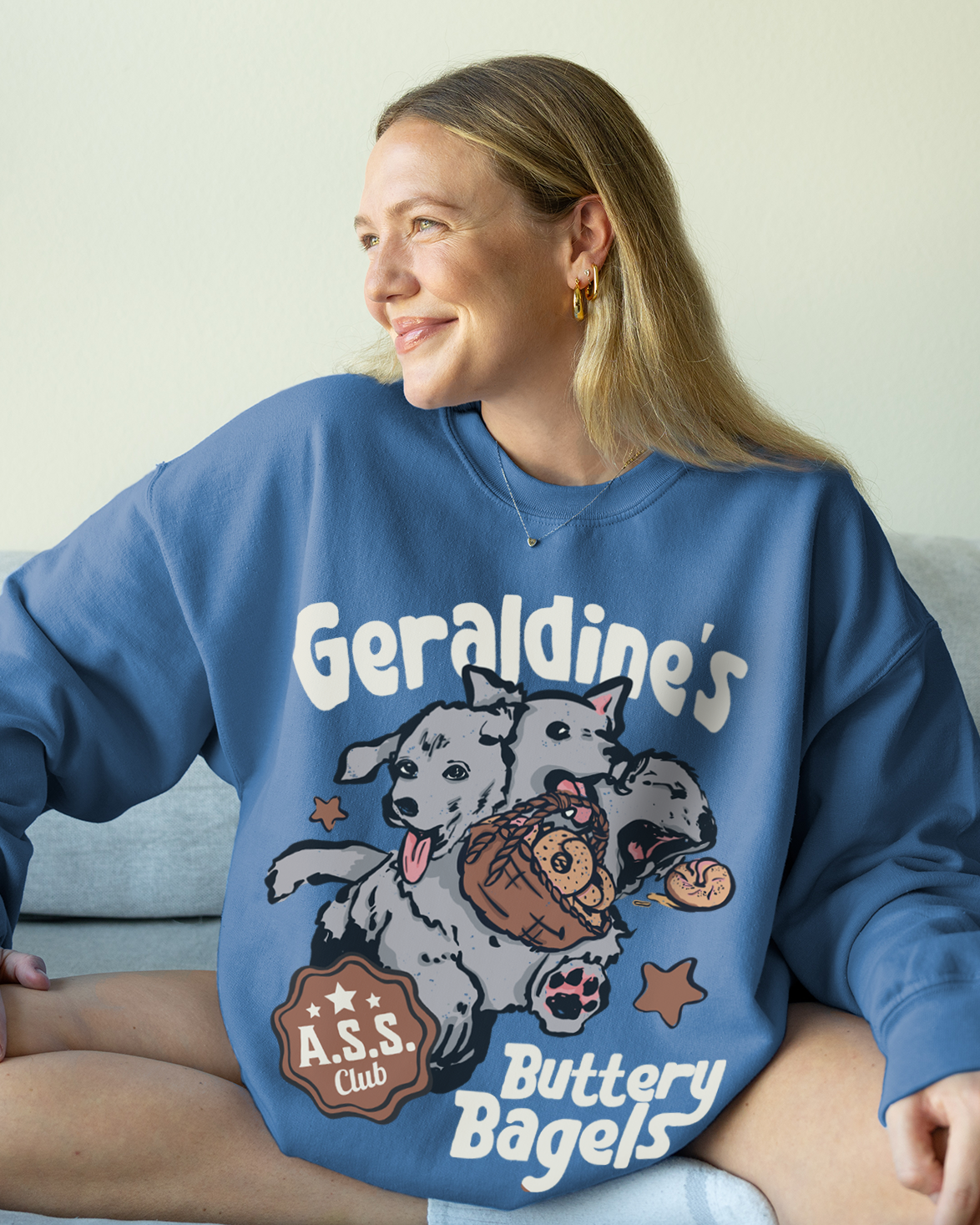 Geradine's Buttery Bagels Sweatshirt - Cerberus edn. [NEW!]