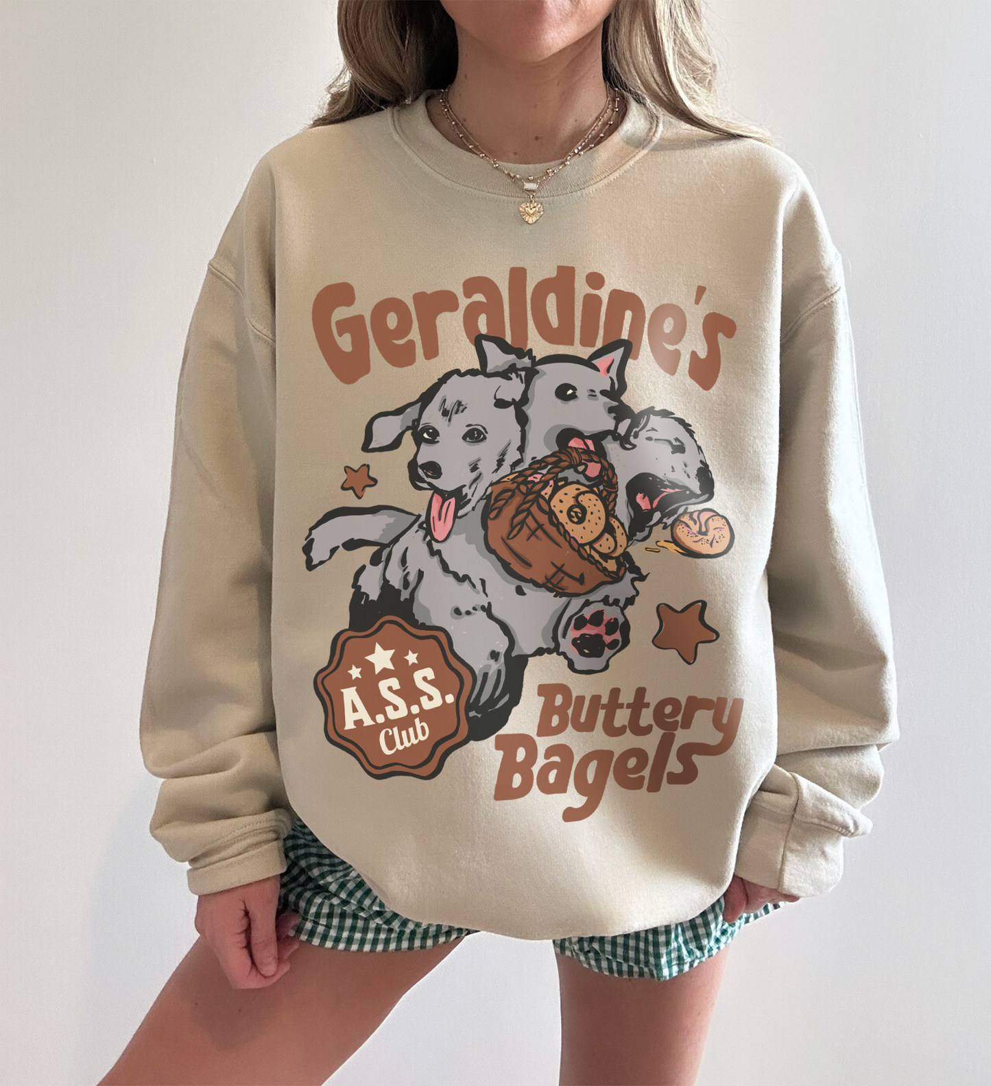 Geradine's Buttery Bagels Sweatshirt - Cerberus edn. [NEW!]