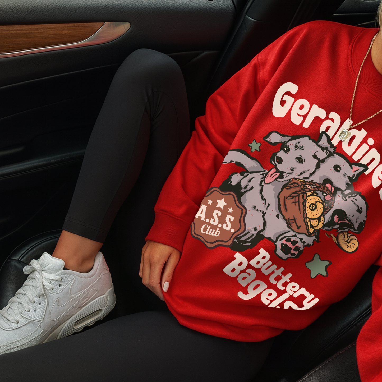 Geradine's Buttery Bagels Sweatshirt - Cerberus edn. [NEW!]