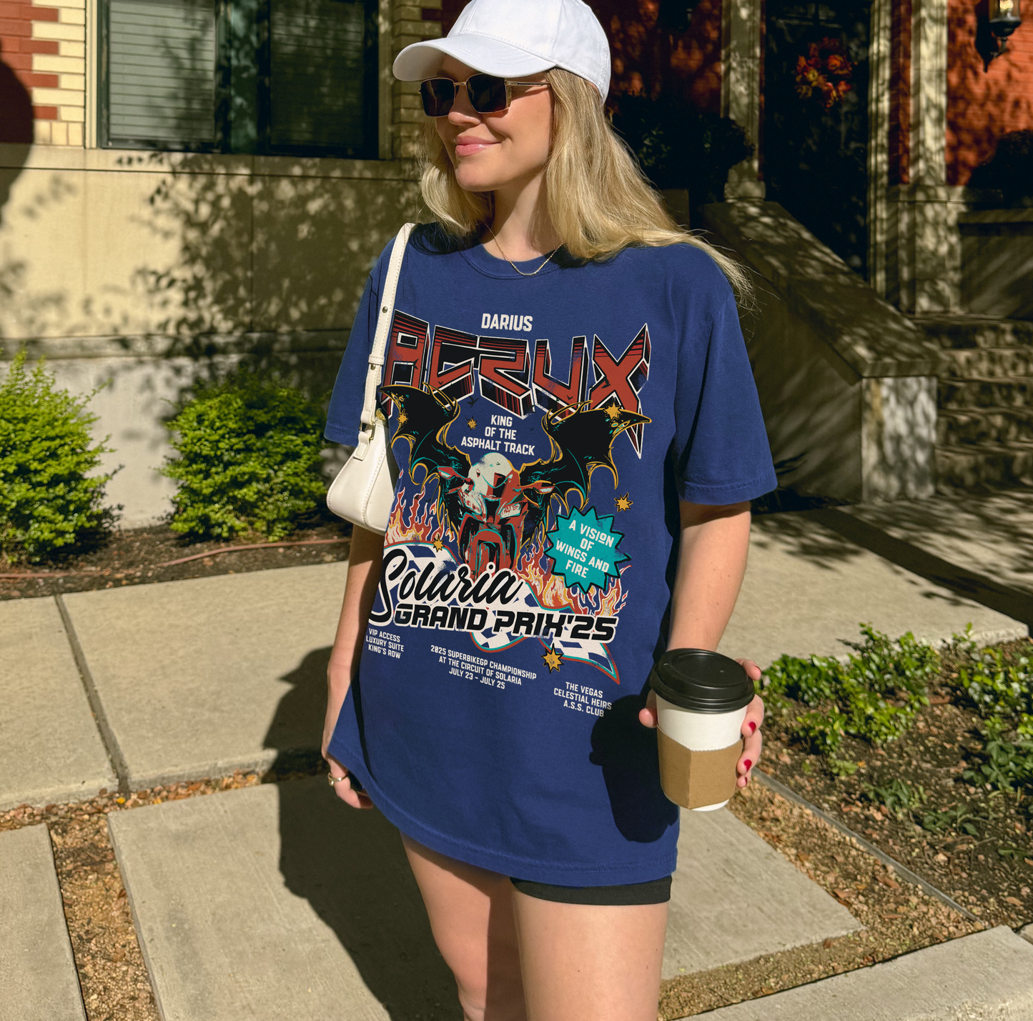 Darius Acrux Shirt - Vintage Racing Graphic Tee