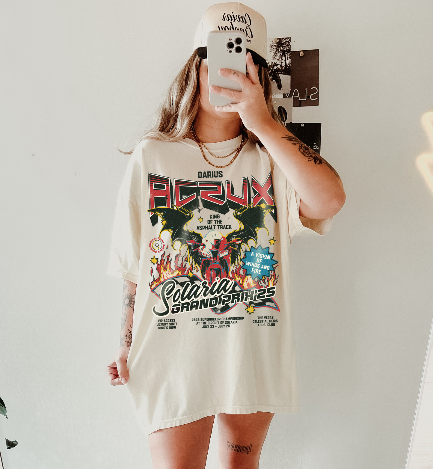 Darius Acrux Shirt - Vintage Racing Graphic Tee