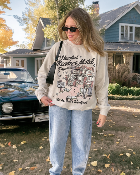 Haunted Readers Motel Sweatshirt [NEW!]