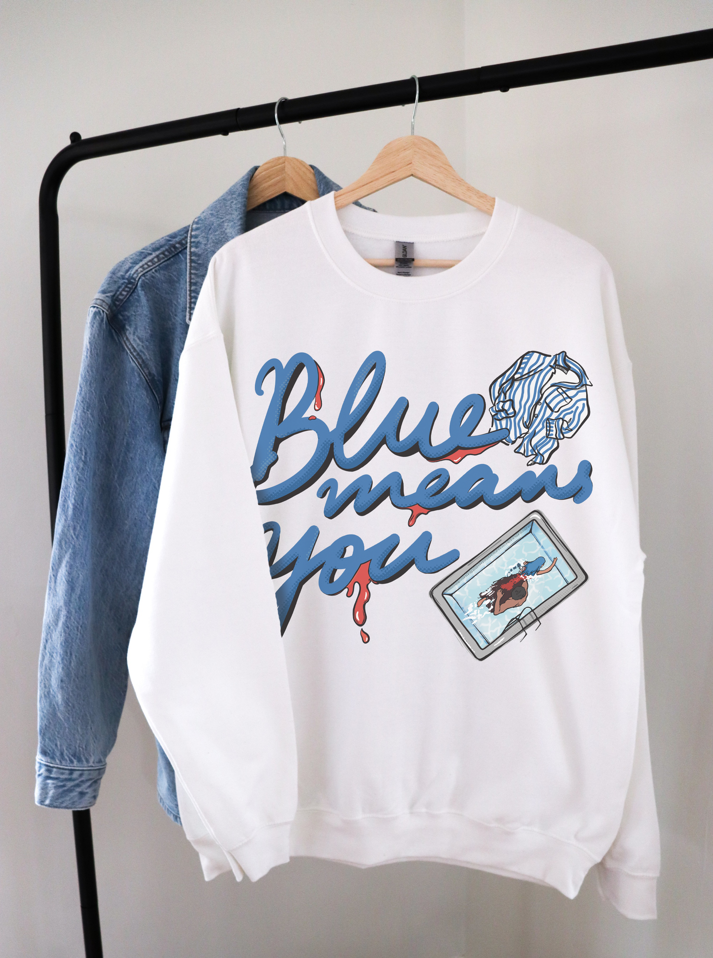 Lance Orion Pool Scene Sweatshirt [NEW!]