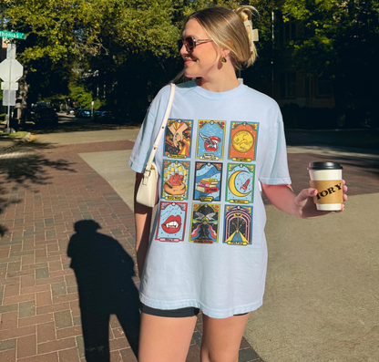 Zodiac Academy Character Nickname Shirt - Retro Tarot Card Art