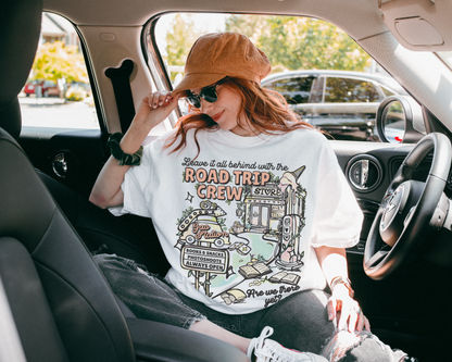 Road Trip Reader Tee