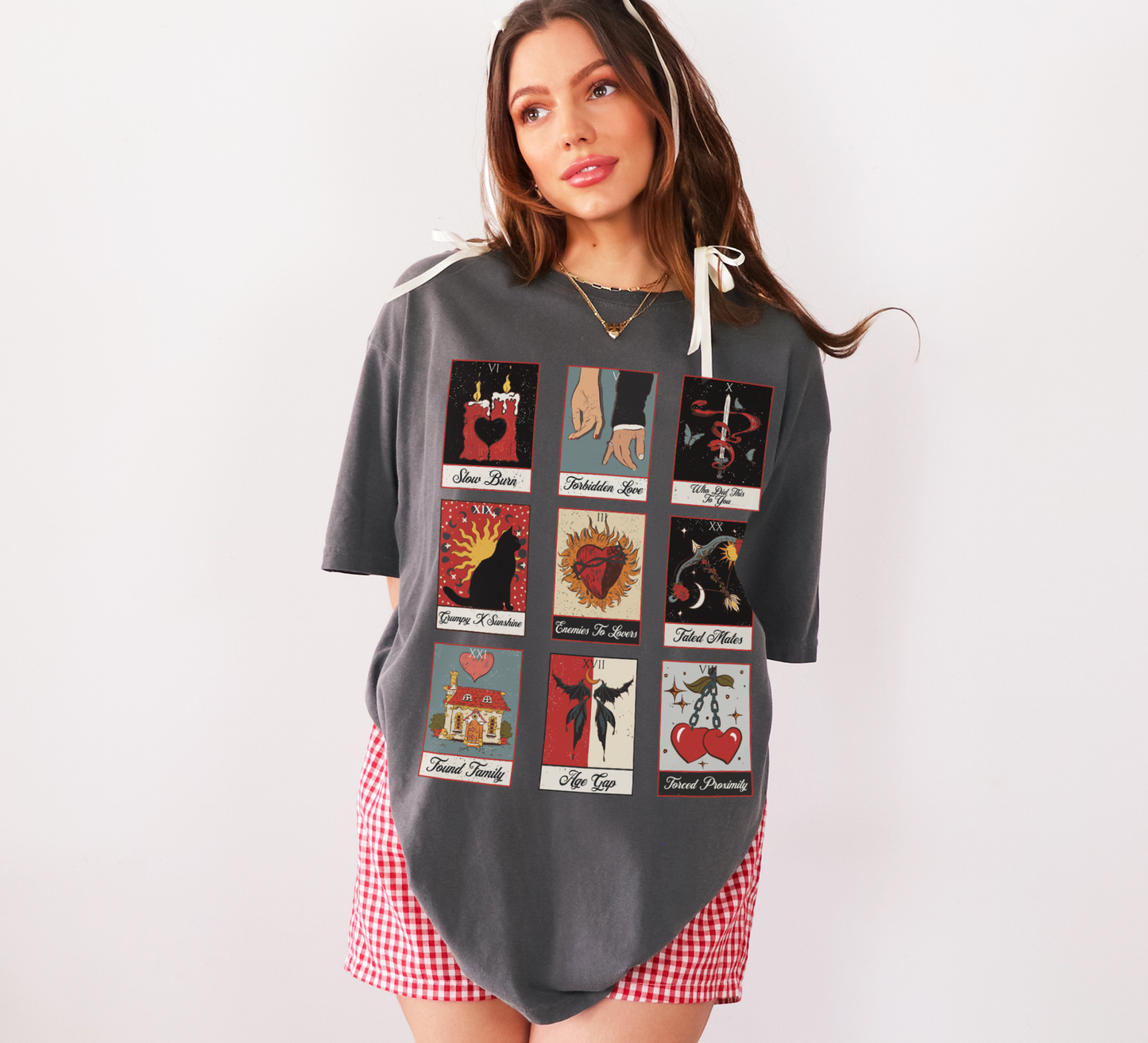 Romance Tropes Tarot Tee