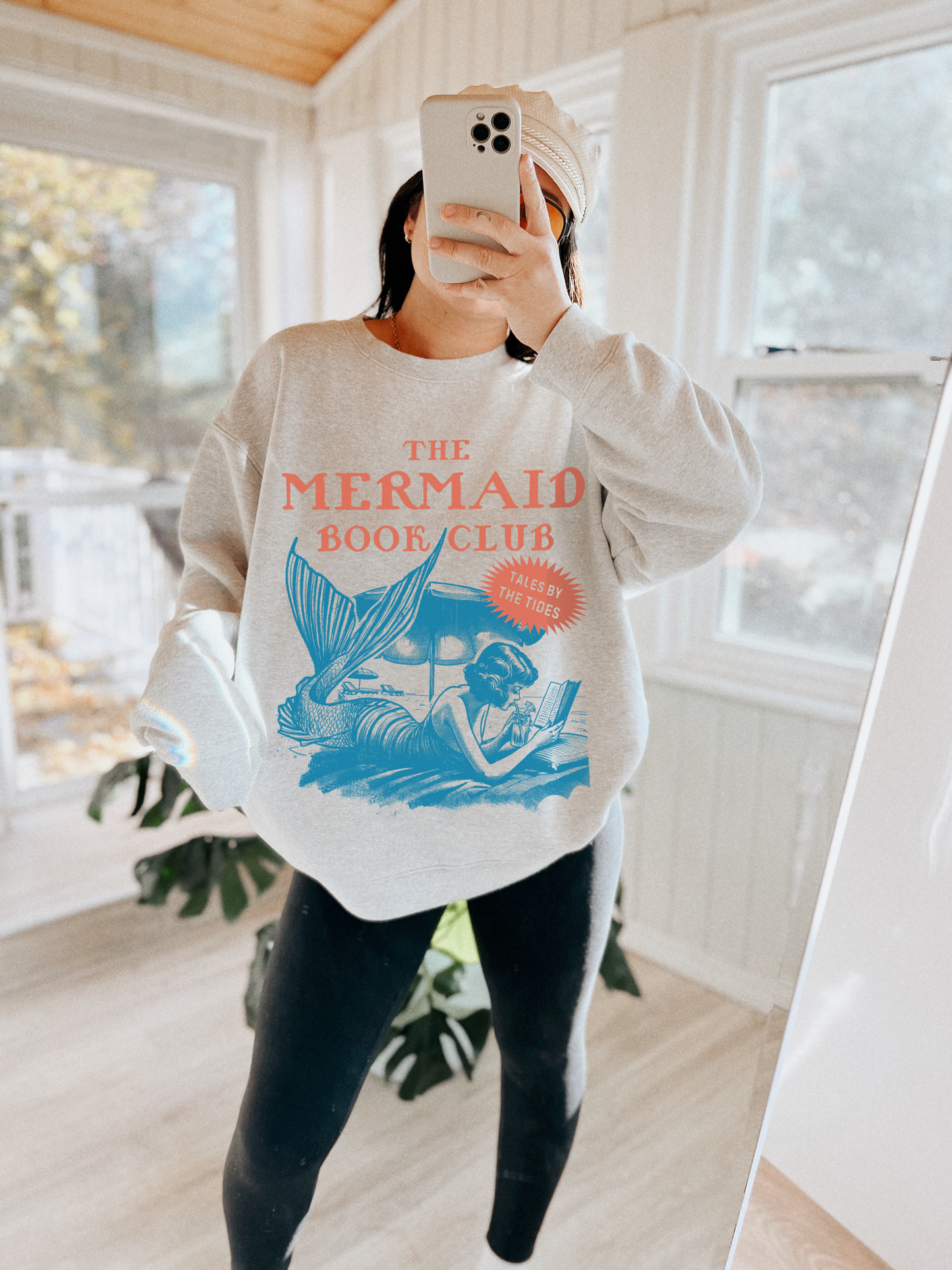 The Mermaid Book Club Sweatshirt - Vintage