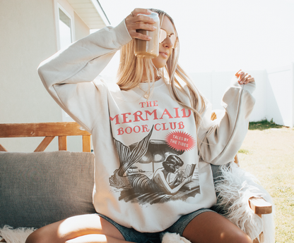 The Mermaid Book Club Sweatshirt - Vintage