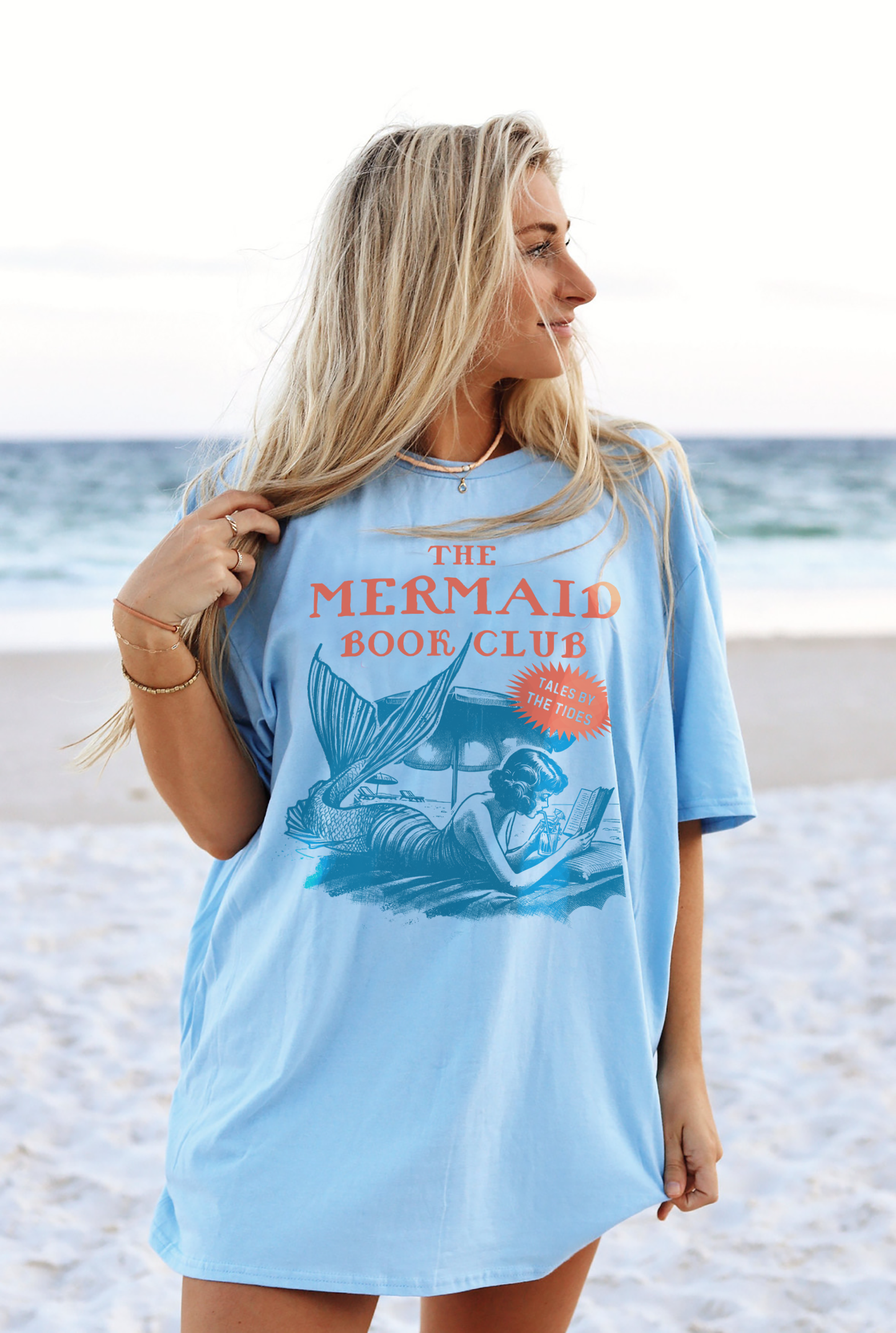 The Mermaid Book Club Tee