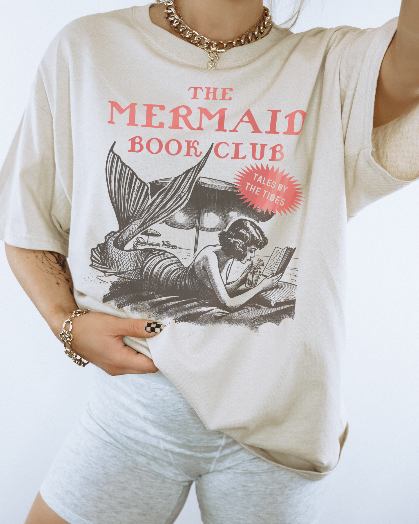The Mermaid Book Club Tee