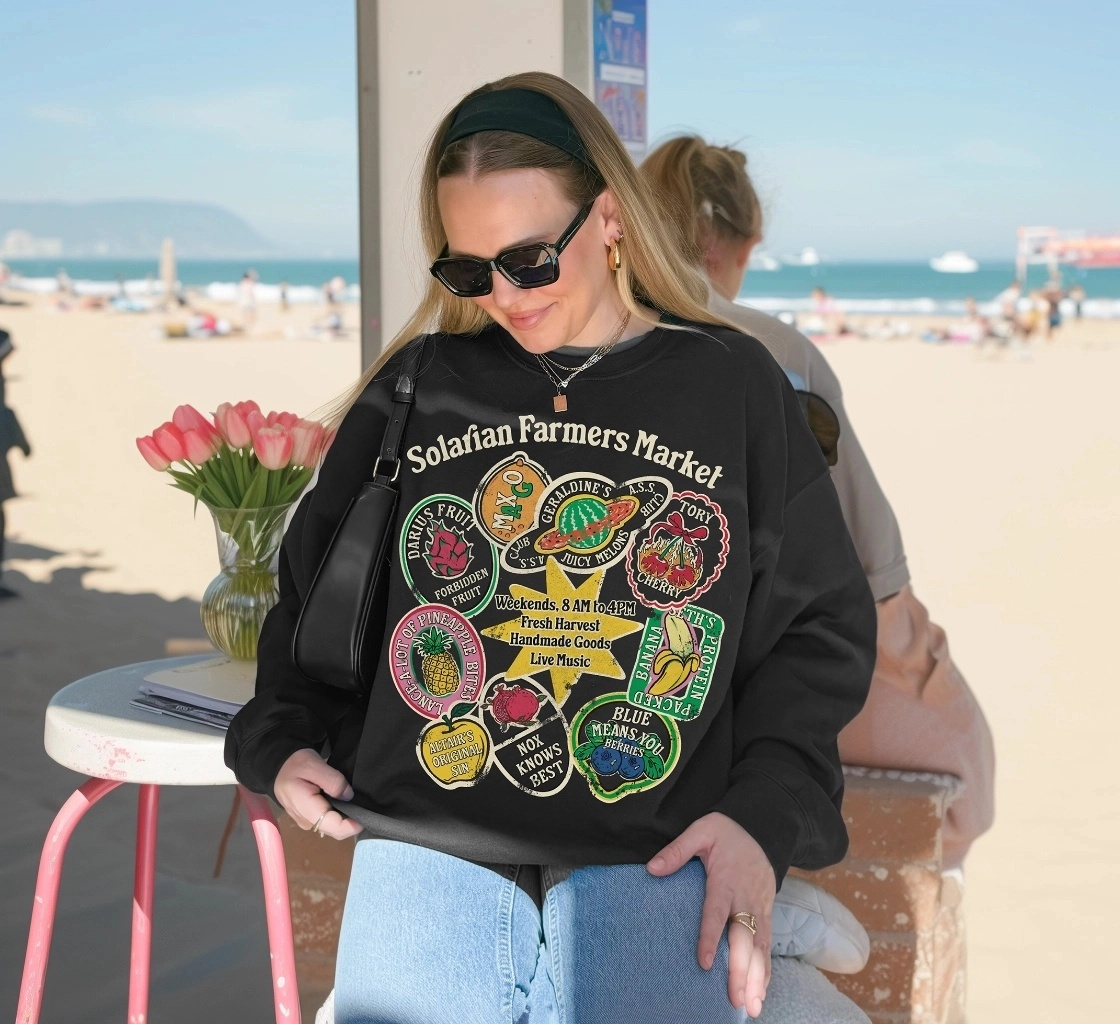 Zodiac Academy Fruit Sweatshirt - Solarian Farmers Market