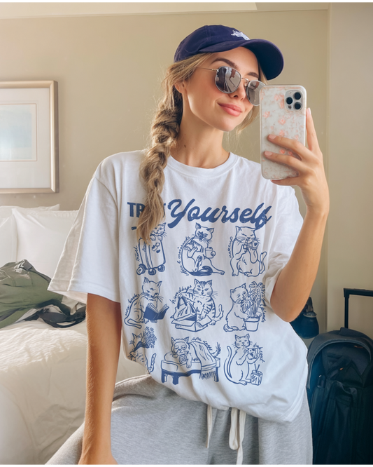 Cats Treat Yourself Shirt